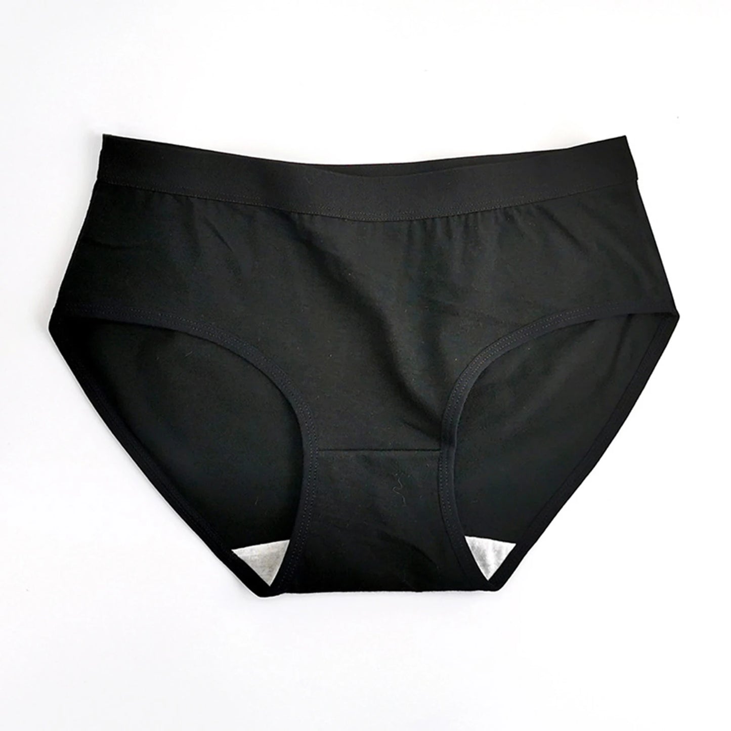 INTIMO SECRETS Women’s Solid Color Cotton Briefs – Breathable & Comfortable