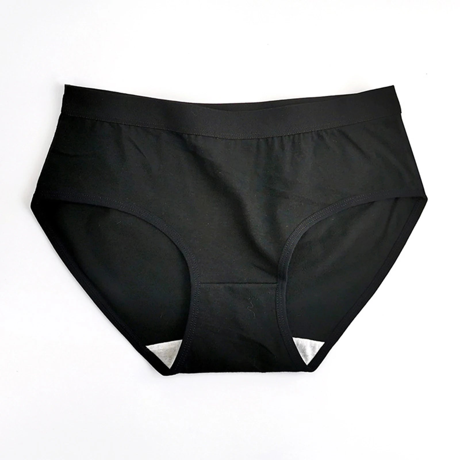 INTIMO SECRETS Women’s Solid Color Cotton Briefs – Breathable & Comfortable