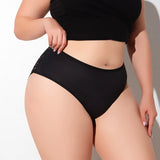 INTIMO SECRETS Plus-Size Women’s Mid-Rise Floral Panties – Sexy Comfortable Underwear 1XL-4XL