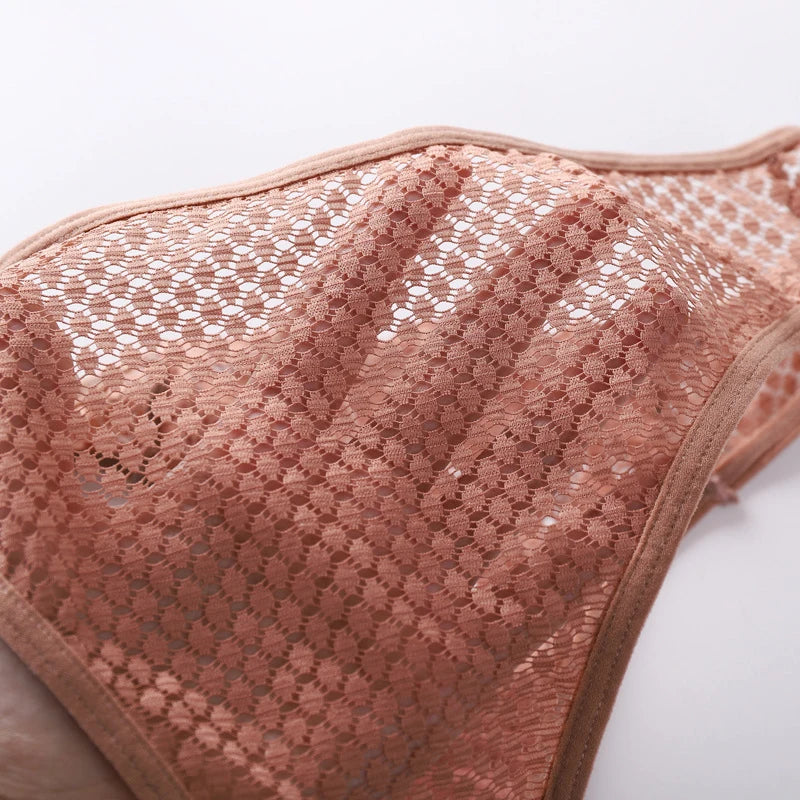 INTIMO SECRETS Lace Thong – Sexy Low-Rise G-String Panties for Women