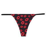 INTIMO SECRETS Ice Silk Seamless Thong - Sexy Butterfly G-String T-Back