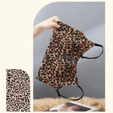 INTIMO SECRETS Leopard Print Wireless Minimizer Bra – Anti-Sag, Large Bust Support