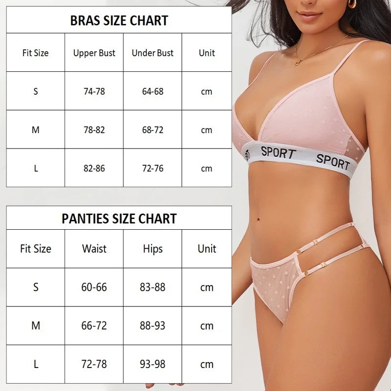 INTIMO SECRETS Dot Lace Push-Up Bralette – Wireless V-Neck Women’s Bra