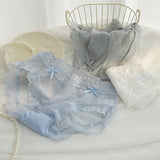 INTIMO SECRETS Women’s L-XL Sexy Lace Low-Waist Seamless Panties