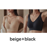 INTIMO SECRETS 1/2PCS Seamless Push-Up Bra – Wireless & Comfortable