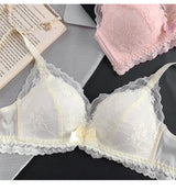 INTIMO SECRETS Japanese Push-Up Bra – Lace Enhancer Wire-Free Lift Bralette