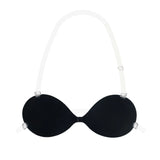 INTIMO SECRETS Push-Up Invisible Stick-On Bra – Strapless Seamless Lingerie & Underwear Accessory for Women