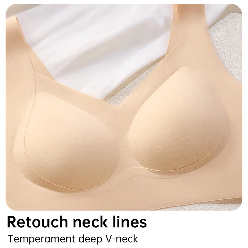 INTIMO SECRETS Soft Wireless Bra for Women
