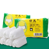 18Pcs/Set Travel Portable Disposable Non Woven Paper Briefs Panties Underwear White Regular Emergency Underpants for Women Men