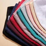 3PCS/Set Brazilian Underwear Women Panties Waffle Cotton Panties FINETOO Female Underwear Briefs Intimates Women Lingerie S-XL