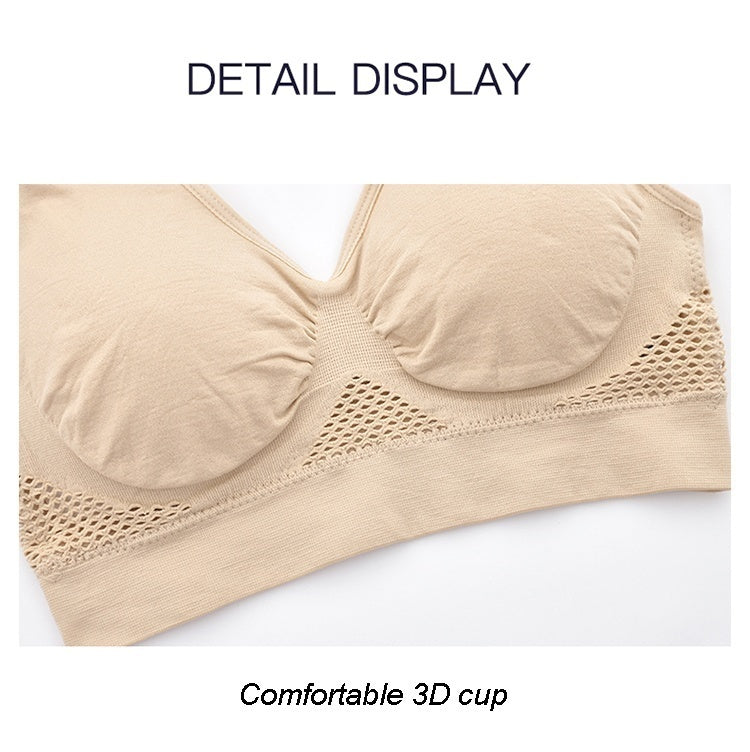 INTIMO SECRETS Women’s Breathable Sports Vest Bra – Shockproof & Sweat-Absorbent