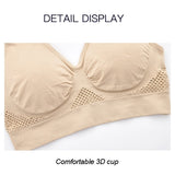 INTIMO SECRETS Women’s Breathable Sports Vest Bra – Shockproof & Sweat-Absorbent