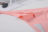 INTIMO SECRETS Bamboo Silk Seamless Thongs – Sexy V-Waist Antibacterial G-String & Breathable Soft Lingerie