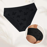 INTIMO SECRETS Women’s Butterfly-Shaped Soft Triangle Panties – Plus Size