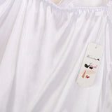1PC Women's Sexy Sleep Suspenders V-neck Solid Color Comfortable Fashion Nightdress Sleepshirts Underwear Clothing