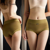 INTIMO SECRETS 5-Pack Women’s Silk Blend Mid-Rise Briefs – Soft & Comfortable