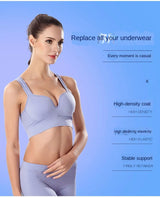 INTIMO SECRETS Women’s Yoga & Fitness Bra – 3D Cup, No Steel Ring