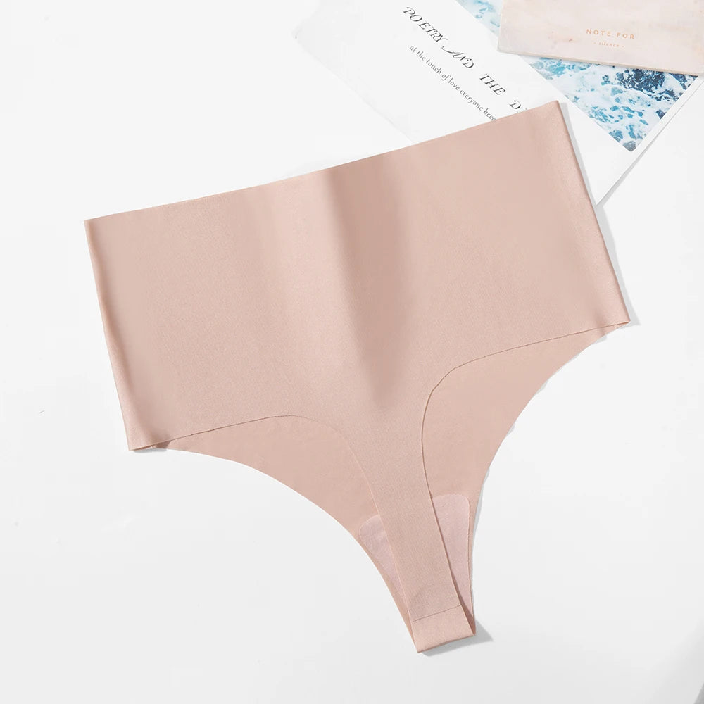 INTIMO SECRETS Women’s Seamless Silk G-String – High-Waist, Soft & Comfortable Thong Underwear