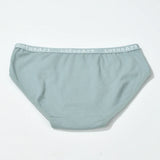 3PCS Women's Cotton Underwear High Elastic Letter Waistband Briefs Solid Color Fashionable Sports Soft Underwear