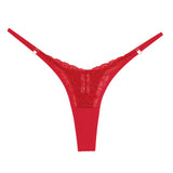 INTIMO SECRETS Women’s Sexy Lace Low-Rise Thong Panties
