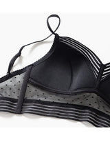 INTIMO SECRETS U-Shaped Backless Lace Bra – Wireless Invisible Lingerie