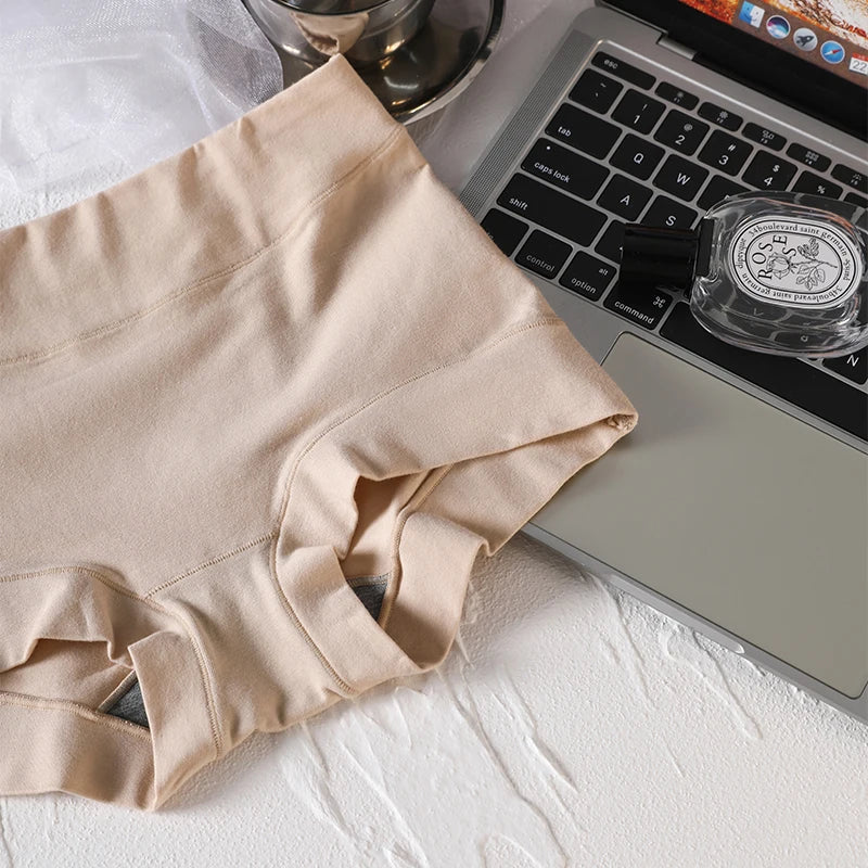 INTIMO SECRETS 3PCS Women’s Cotton Boxer Panties – Plus Size Lingerie