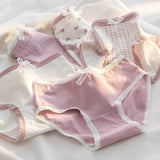 INTIMO SECRETS 5-Pack Cute Love Cotton Panties for Women