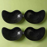 INTIMO SECRETS Mango-Shaped Silicone Nipple Covers – Self-Adhesive Invisible Push-Up Strapless Bra