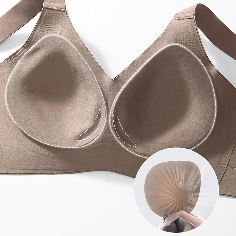 INTIMO SECRETS 1/2PCS Seamless Push-Up Bra – Wireless & Comfortable