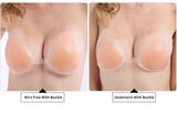 INTIMO SECRETS Women’s Silicone Adhesive Bra – Invisible Strapless Push-Up Chest Stickers & Bralette
