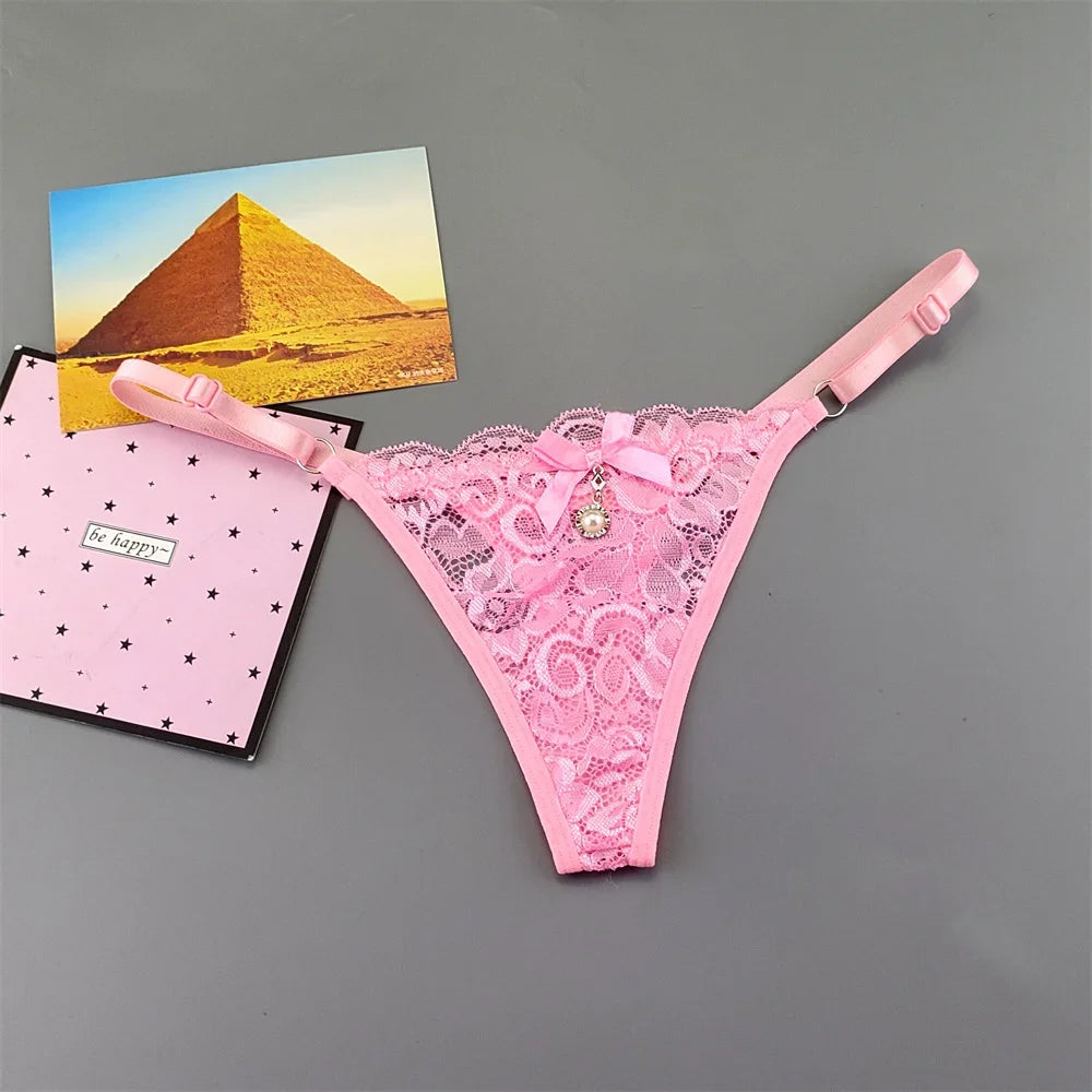 INTIMO SECRETS Seamless Ice Silk G-String – Invisible No-Show Sexy Thong