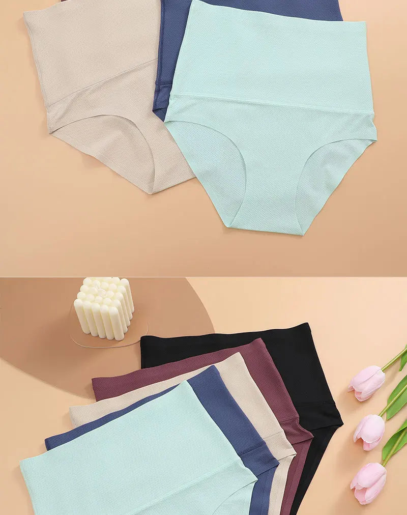 INTIMO SECRETS Anti-Bacterial High Waist Shapewear - Seamless Briefs