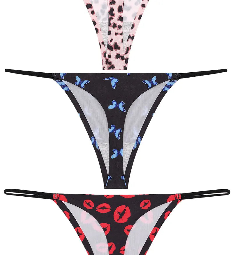 INTIMO SECRETS 7-Pack Seamless Low-Waist Thong Panties for Women