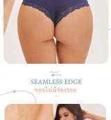 INTIMO SECRETS 3-Pack Women’s Floral Lace Cotton Panties – Sexy Soft Briefs S-XL