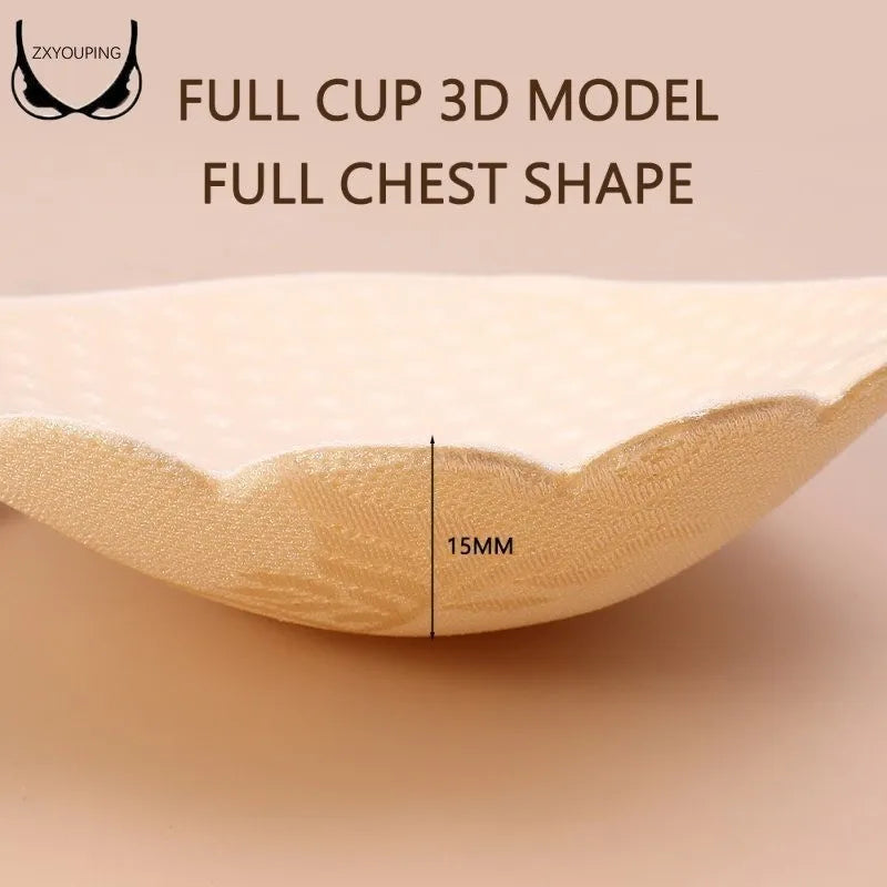 Adhesive Push Up Bra with Invisible Straps for Backless Outfits Silicone Nipple Bra Reusable Strapless Nipple Tape