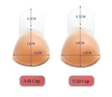 INTIMO SECRETS Women’s Silicone Adhesive Bra – Invisible Strapless Push-Up Chest Stickers & Bralette