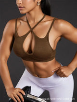 INTIMO SECRETS Women’s Shockproof Yoga Sports Bra