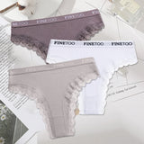 INTIMO SECRETS 3-Pack Cotton Brazilian Panties – Low Rise Plus Size Women