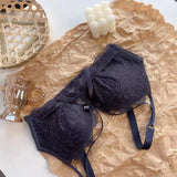 INTIMO SECRETS Women’s Lace Push-Up Bra – Small Bust Anti-Sag Active Bra