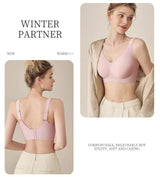 INTIMO SECRETS Plus Size Seamless Push-Up Bra – Wireless Padded Bralette (M-5XL)