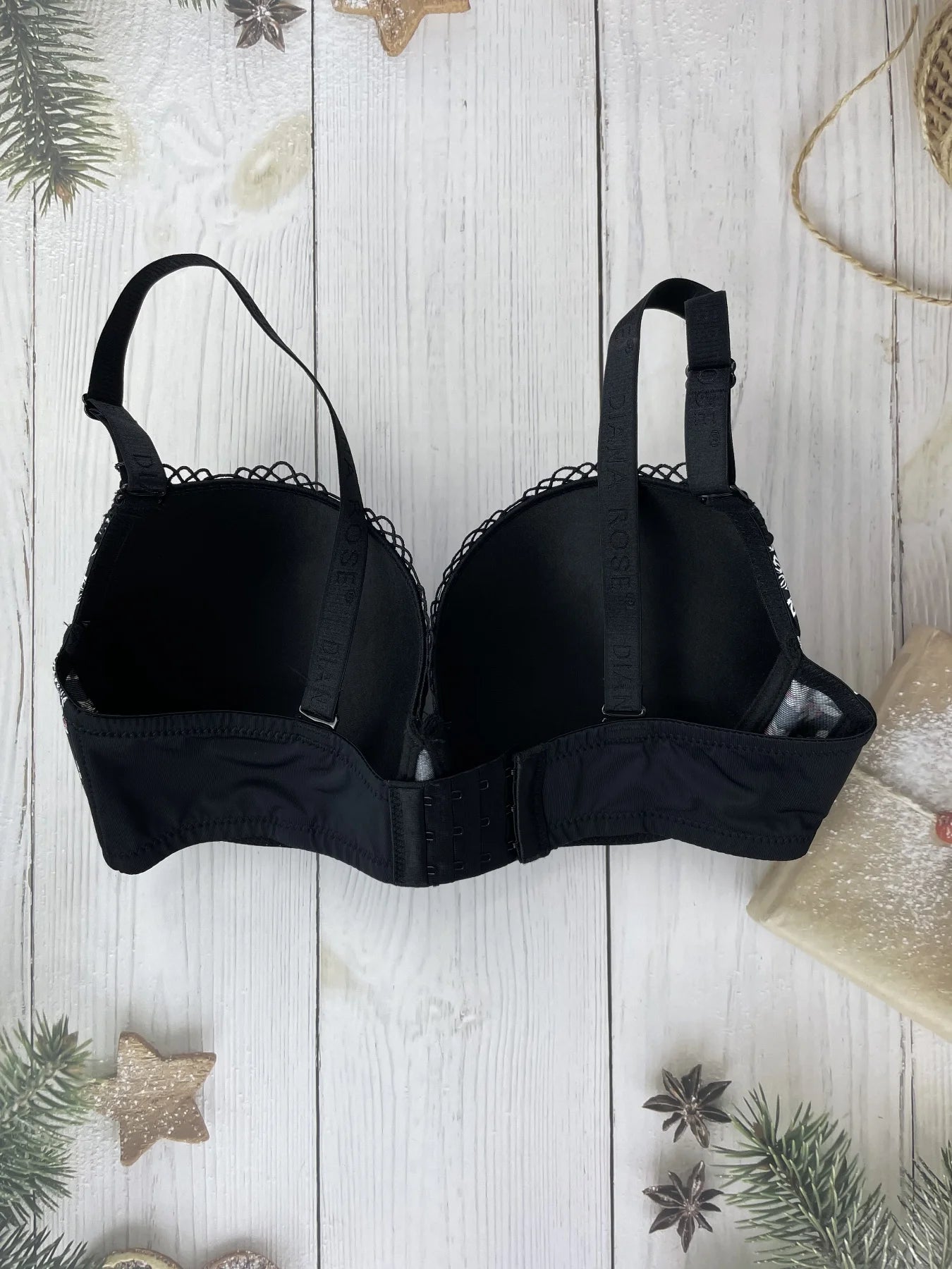 INTIMO SECRETS Diana Rose Underwire Bra – C/D/E Cup, Anti-Sag