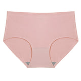 INTIMO SECRETS Plus Size Women’s Panties – Breathable Silk Satin 4PCS