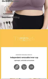 INTIMO SECRETS Women’s Seamless Push-Up Sports Bra – Breathable Active Corset