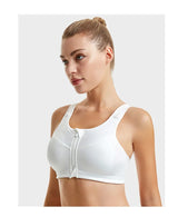 INTIMO SECRETS Women’s Shockproof Sports Bra – Front Zipper Yoga Vest