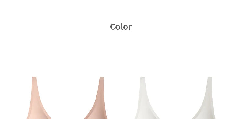 Wireless Deep V Seamless Bra for Women – Soft 3/4 Cup Hollow Out Comfort Lingerie