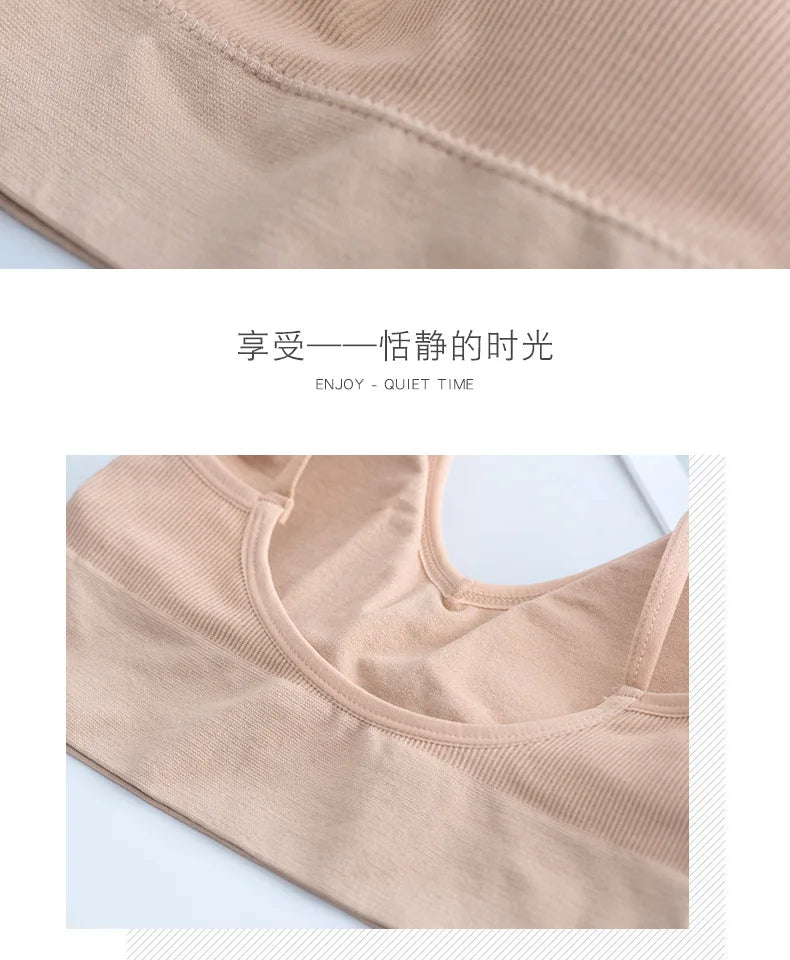 Seamless Women Push Up Bra Beautiful Back Bras Fitness Tops Brassiere Bralette Female Tube Top Underwear Bralet With Chest Pad