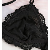 INTIMO SECRETS Women’s Lace Bralette – Thin, Transparent, Sexy Lingerie