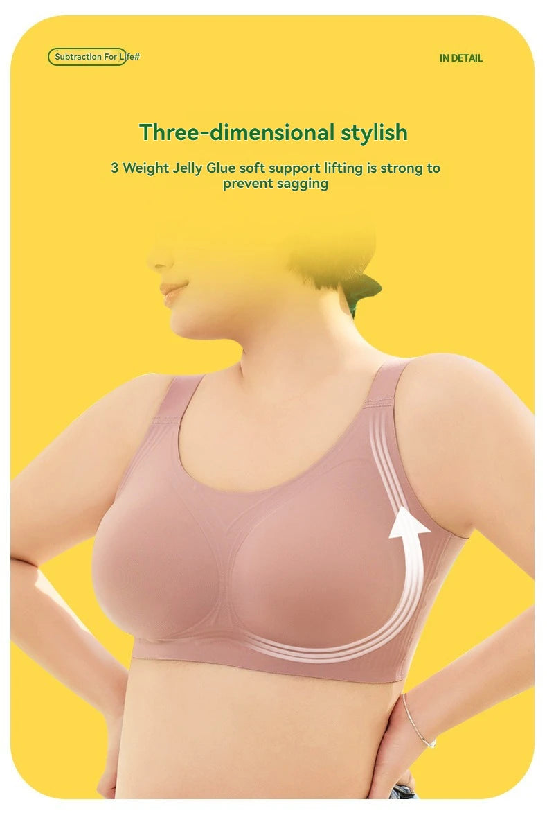 INTIMO SECRETS Ultra-Thin Anti-Sagging Wireless Sexy Gathering Bra