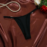 INTIMO SECRETS Women’s Low-Rise Heart Decoration G-String Thong