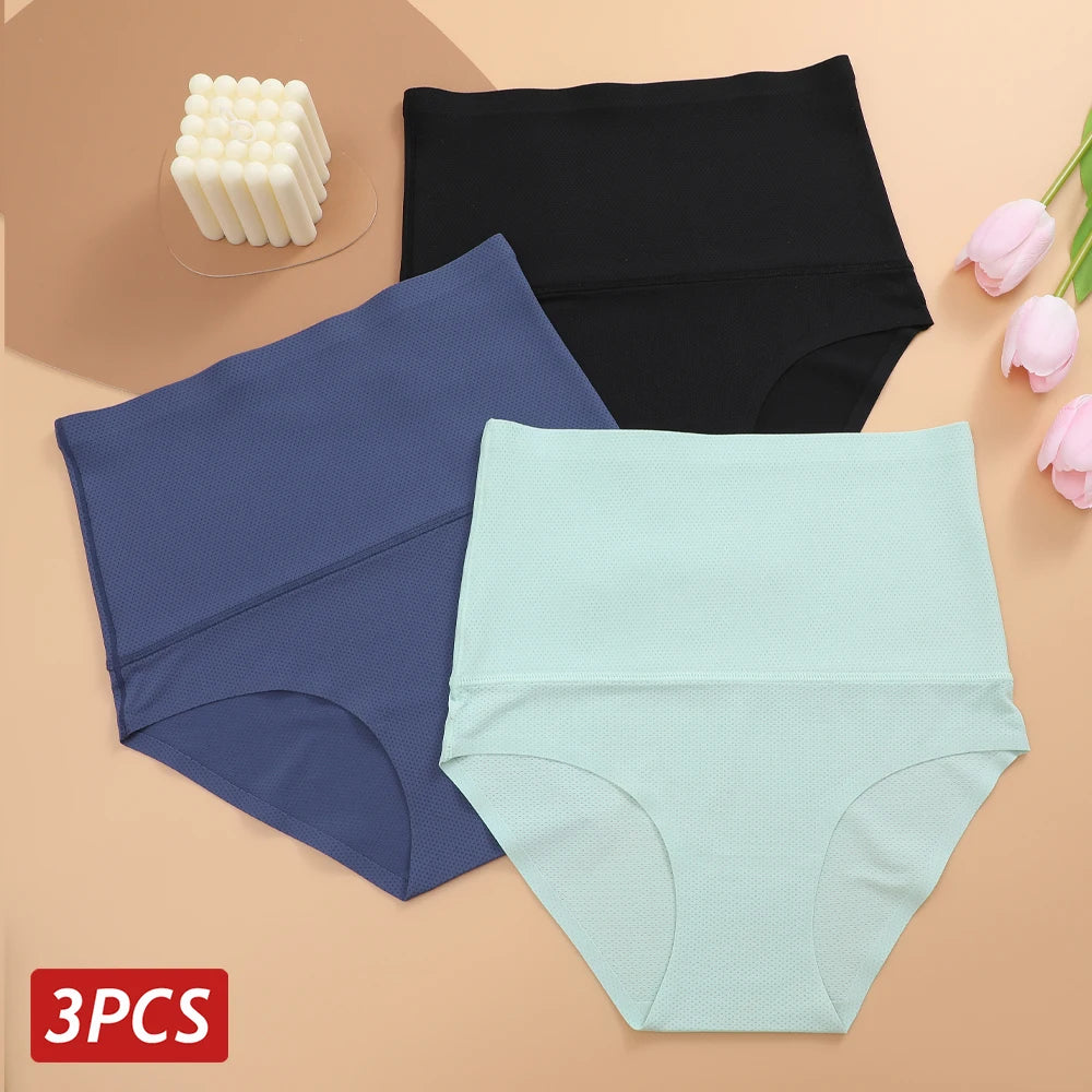 INTIMO SECRETS Women’s Seamless High-Rise Shapewear Briefs – Slimming & Breathable